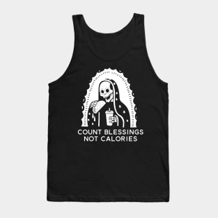 Count Blessings Not Calories Tank Top